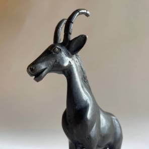 A Bronze Ibyx Sculpture